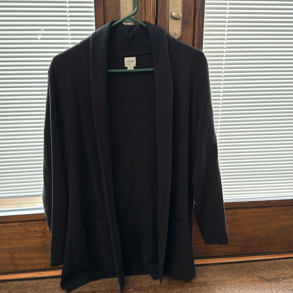 JCrew open front sweater blazer